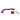 Miss Morgane - Rubber Whip 12 inches - Purple