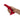 Bumpy Dildo - Red